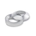 J.W. Winco Spherical Washer, Fits Bolt Size M16 18-8 Stainless Steel, Plain Finish 6319-19-D-NI